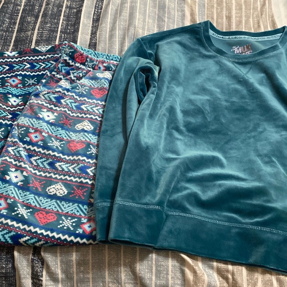 Muk Luks lounge wear set petite medium - Picture 1 of 3